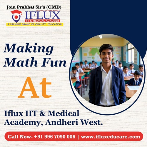 Making Math Fun at Iflux IIT & Medical Academy, Andheri West